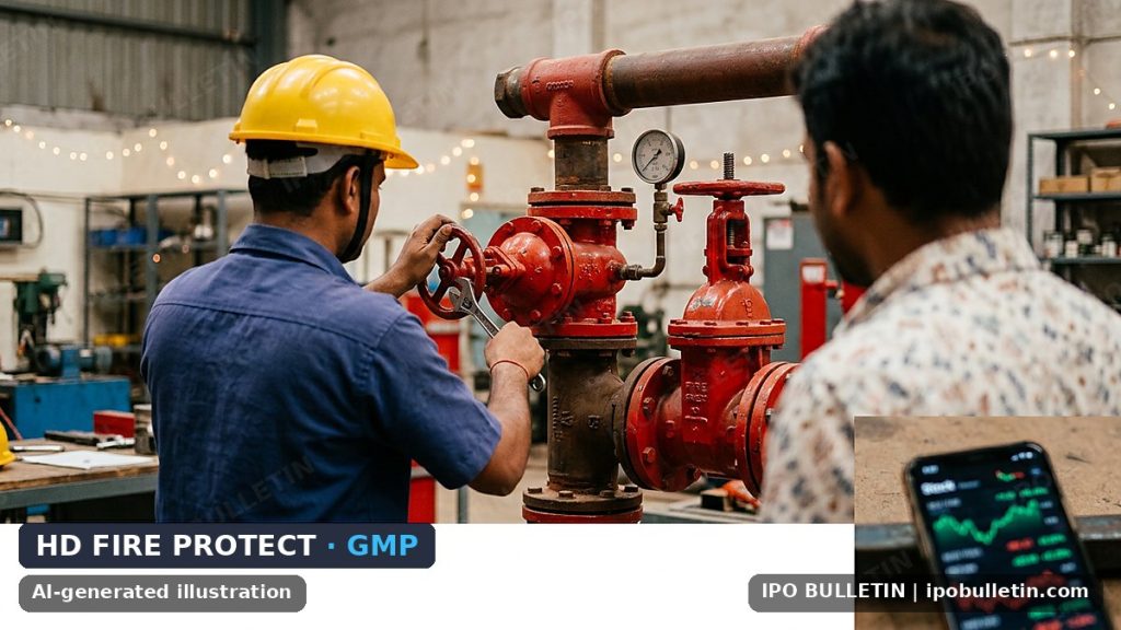 HD Fire Protect IPO: 15% Subscribed, 32% GMP & Valuation Insights