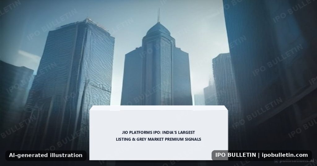 Jio Platforms IPO: India’s Largest Listing & Grey Market Premium Signals