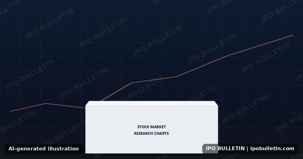 AI-generated illustration for an article on a share price move.
