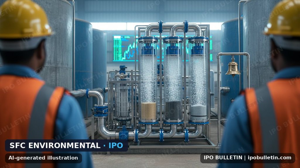 SFC Environmental IPO: Price Band ₹313–₹330, ₹667.5 Cr Issue Opens Oct 27