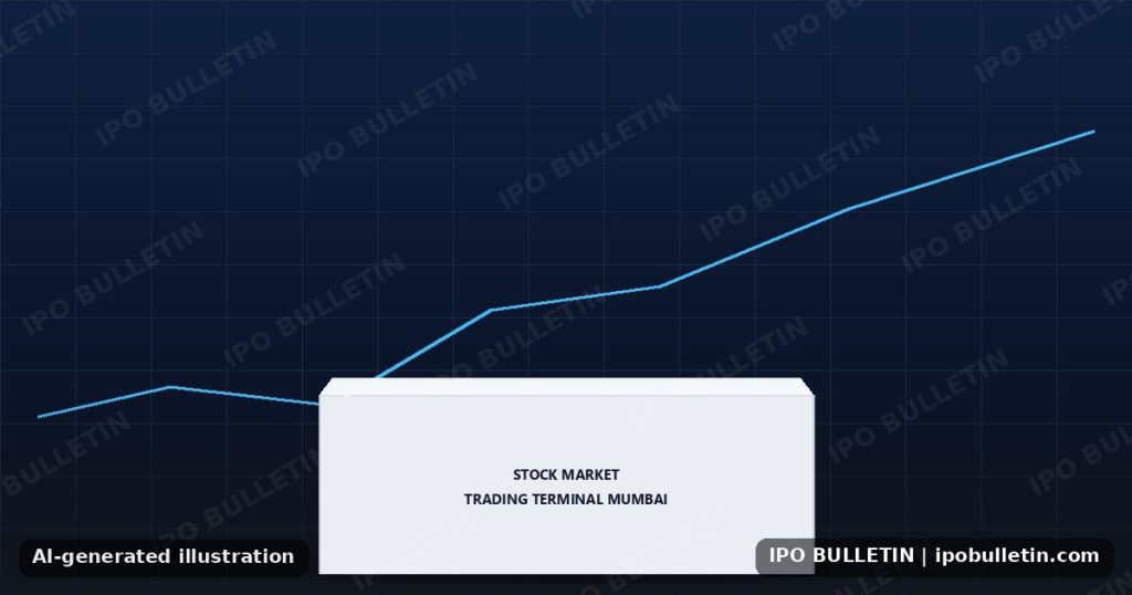 AI-generated illustration for an article on an IPO.